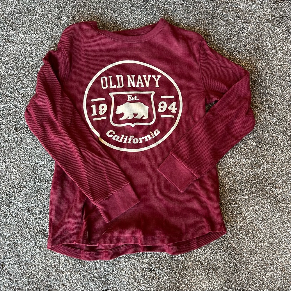 Long sleeve shirt from Old Navy